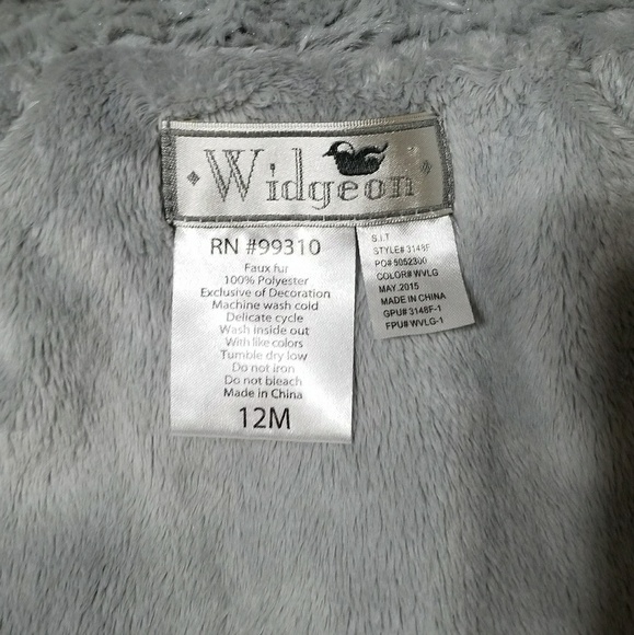 Baby Girl's Widgeon Faux Fur Vest - Picture 5 of 5